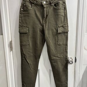 Olive Green Cargo Pants
